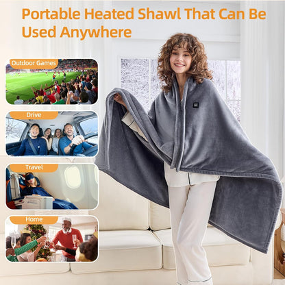 Glemés Portable Heated Shawl