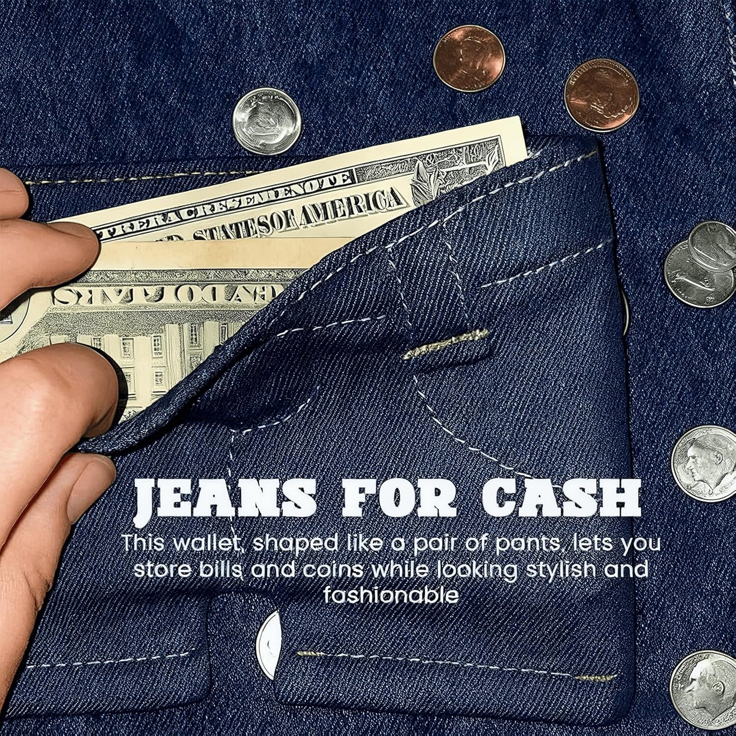 Jallet (Mini Jeans Wallet)