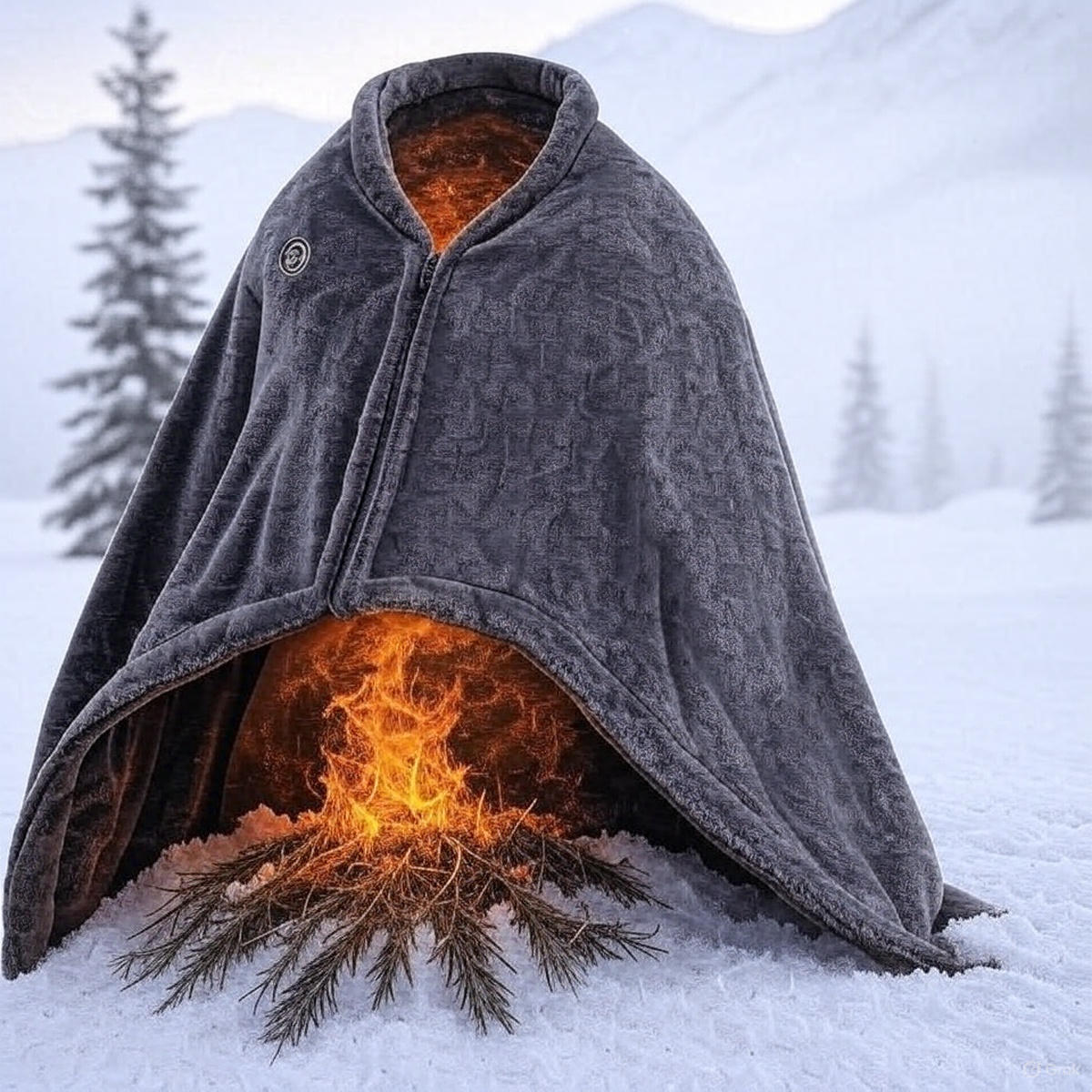 Glemés Portable Heated Shawl